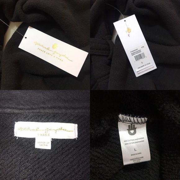 SPIRITUAL GANGSTER FLORAL EMBROIDERED WRAP KIMONO - Picture 12 of 16